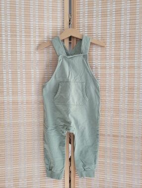 H&M Sage Green Kids Overalls
